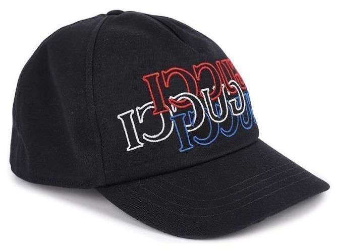 Gucci Bestickte Baseballmütze Schwarz - Ansicht 5