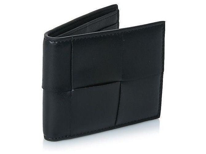 Bottega Veneta Maxi Intrecciato Wallet Black - view 7