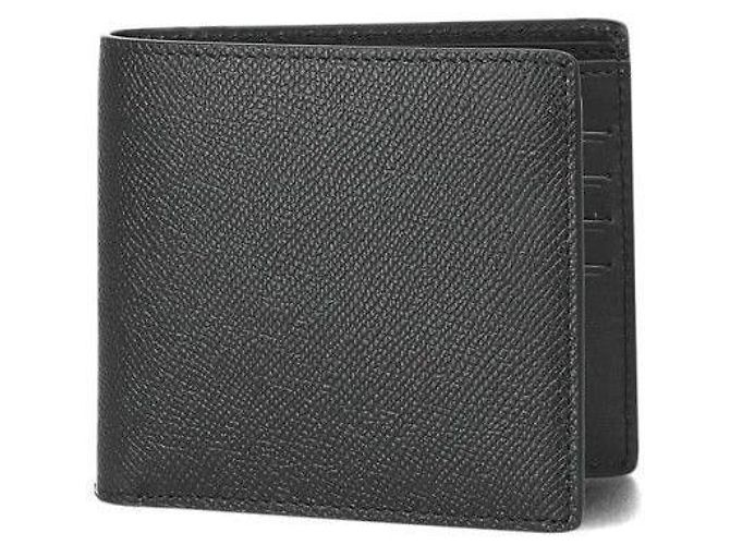 Maison Martin Margiela Portafoglio bi-fold cucito nero - vista 3
