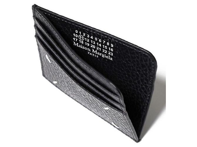 Maison Martin Margiela Tarjetero Stitch Negro - vista 6