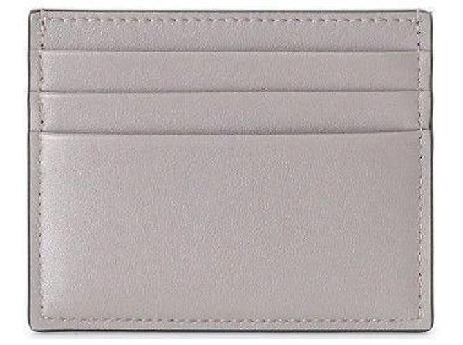 Valentino Portacarte con logo grigio LMV Marrone - vista 4