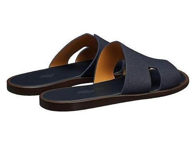 Hermès Sandali Izmir Marino Blu - vista 3