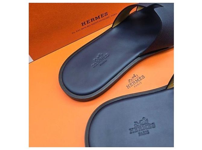 Hermès Sandali Izmir Marino Blu - vista 7