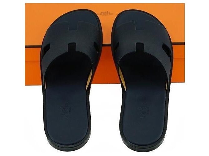 Hermès Sandali Izmir Marino Blu - vista 9