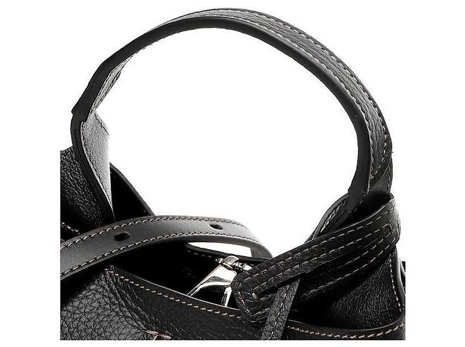 Tod's Zeitlose Mini-Tote-Tasche Schwarz - Ansicht 11