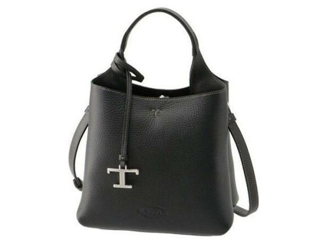 Tod's Zeitlose Mini-Tote-Tasche Schwarz - Ansicht 2