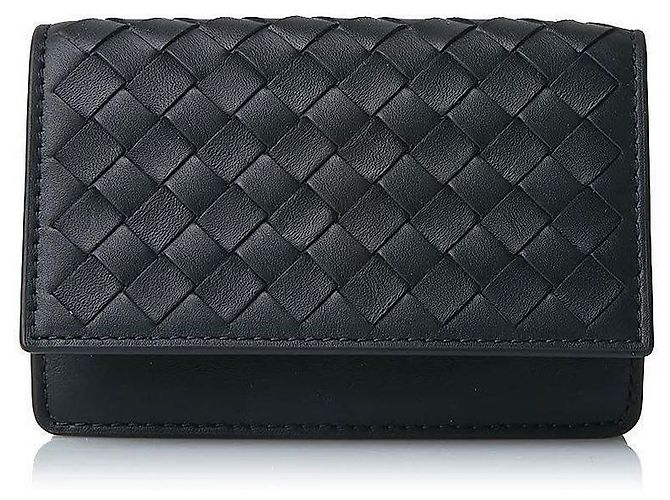 Bottega Veneta Flap Black Cardholder - view 2