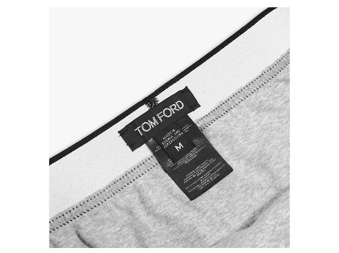 Tom Ford Cassetti con logo Biancheria intima per uomini Slip grigi Marrone - vista 4