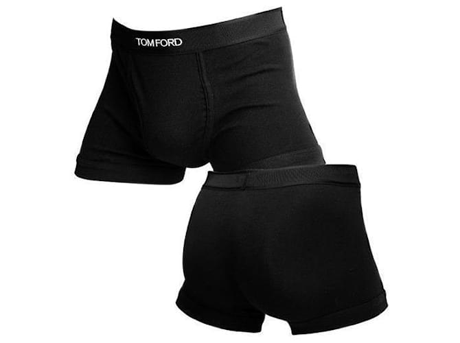 Tom Ford Set di mutande da uomo con logo elastico, nero e bianco - vista 6