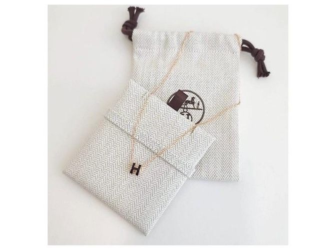 Hermès Pendente Mini Pop Hach Oro Rosa Nero - vista 4