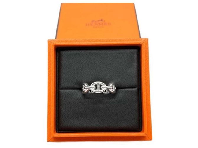 Ring Hermès Piccolo Anello Chandal in Argento Sterling - vista 3