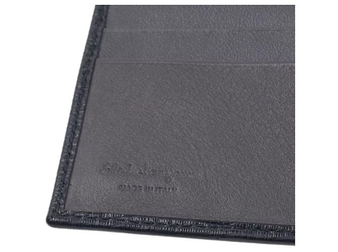 Salvatore Ferragamo Double Gancini Wallet NERO Black - view 6