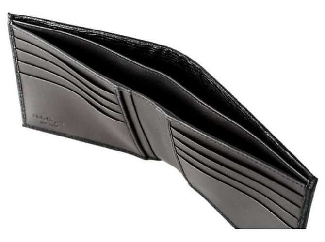 Salvatore Ferragamo Double Gancini Wallet NERO Black - view 7