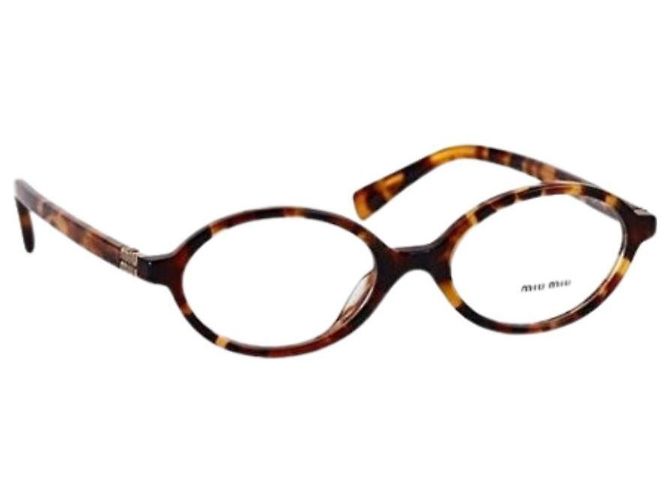 Miu Miu Gafas Havana claro Multicolor - vista 2