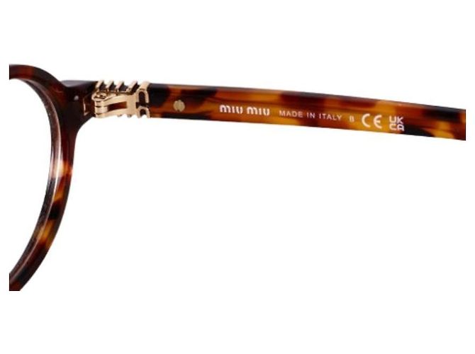 Miu Miu Gafas Havana claro Multicolor - vista 4