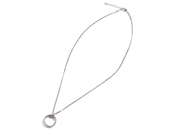 Maison Martin Margiela Collana in argento con logo numero Margiela - vista 3