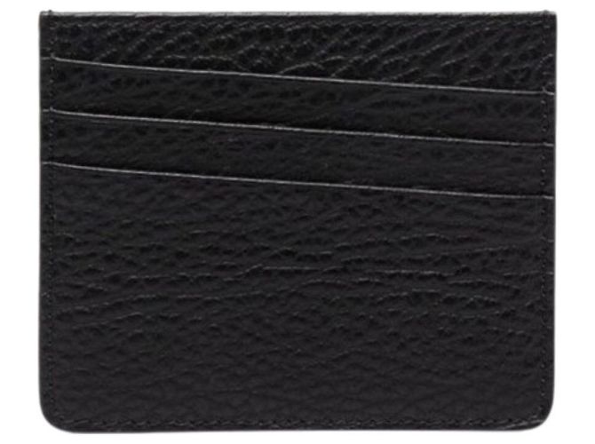 Maison Martin Margiela Tarjetero Stitch Negro - vista 3