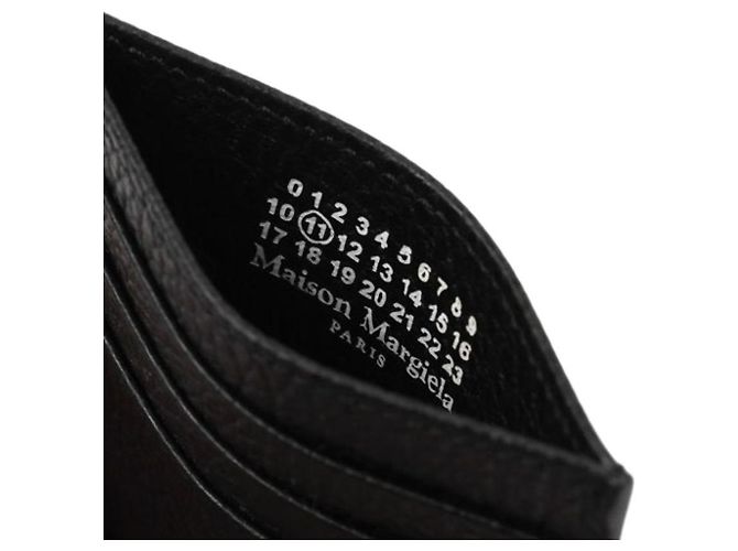Maison Martin Margiela Tarjetero Stitch Negro - vista 6