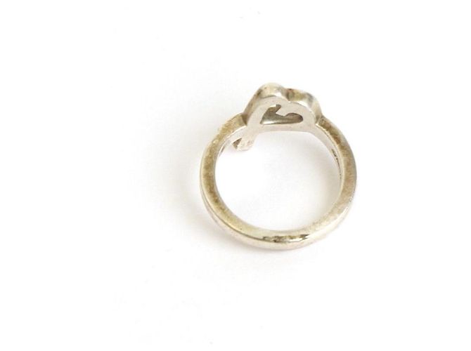 Tiffany & Co Anillo de Plata Corazón Amoroso Blanco - vista 2