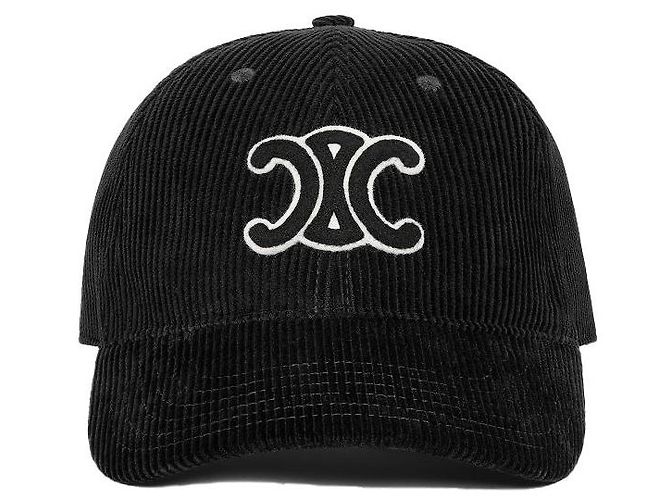 Céline Cappellino Triomphe in velluto a coste nero - vista 2