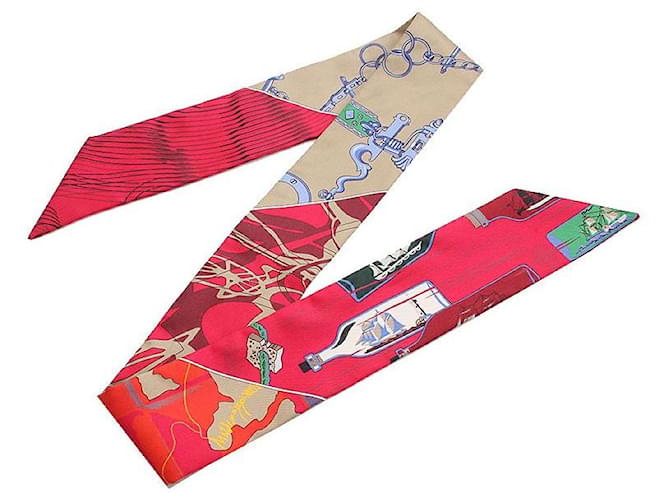 Hermès Colorado Twilly-Schal Braun - Ansicht 2