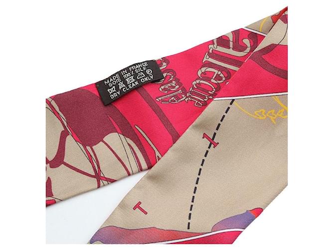 Hermès Colorado Twilly-Schal Braun - Ansicht 3