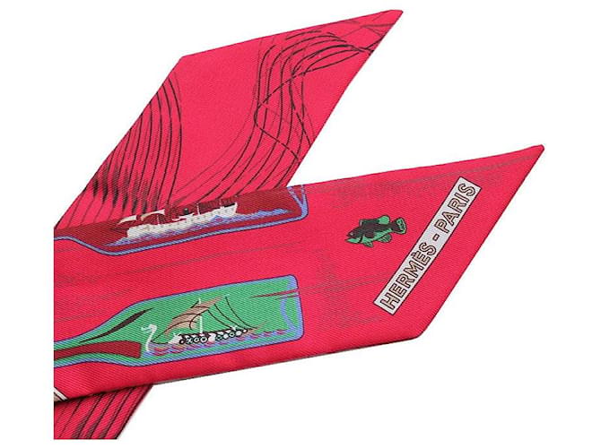 Hermès Colorado Twilly-Schal Braun - Ansicht 4