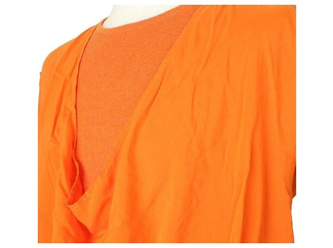 Lanvin Oranges ärmelloses Kleid und Oberteil - Ansicht 5