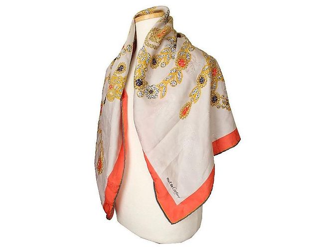 Cartier Foulard in seta Carre Multi-Jewelry Multicolore - vista 2