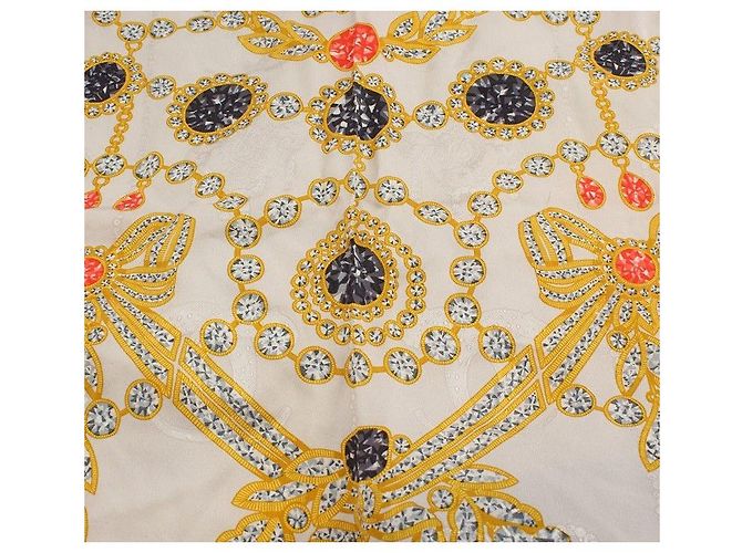 Cartier Foulard in seta Carre Multi-Jewelry Multicolore - vista 4
