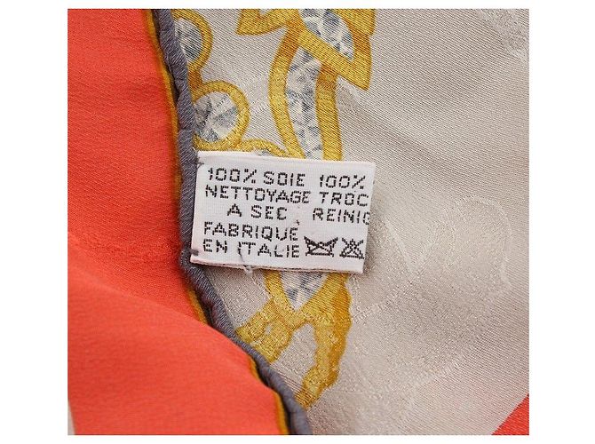 Cartier Foulard in seta Carre Multi-Jewelry Multicolore - vista 5