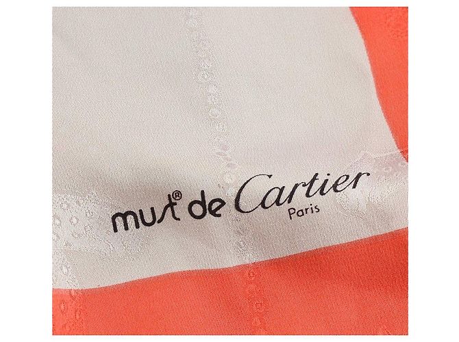 Cartier Foulard in seta Carre Multi-Jewelry Multicolore - vista 6