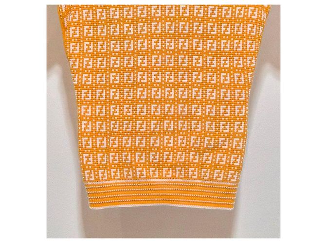Fendi FF-Logo Strick T-Shirt mit kurzen Ärmeln - Ansicht 5