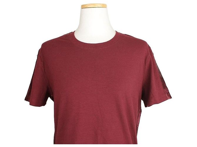 Dolce & Gabbana Camiseta de satén burdeos Roja - vista 6