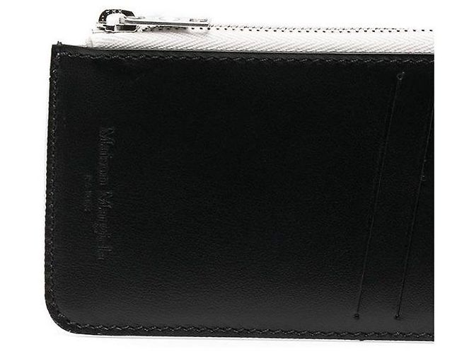 Maison Martin Margiela Tarjetero bitono Blanco - vista 4