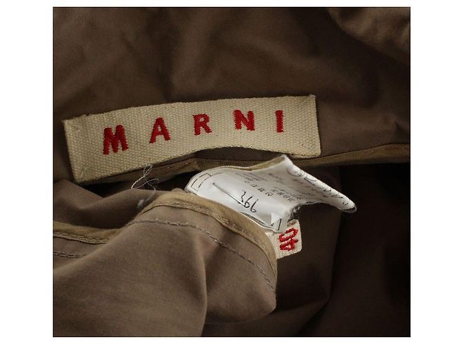 Marni Balloon Jacke Beige Orange - Ansicht 4