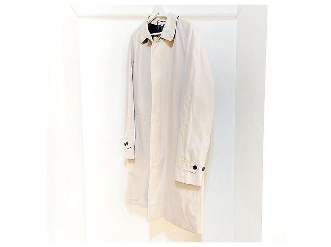 Burberry Abrigo Trench London Blanco - vista 2