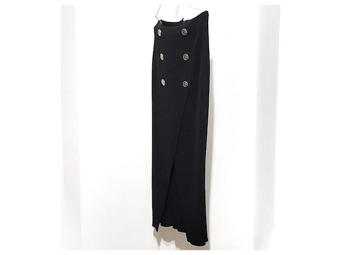 Balmain Strickrock lang Schwarz - Ansicht 2