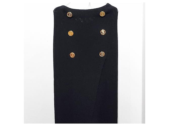 Balmain Strickrock lang Schwarz - Ansicht 4