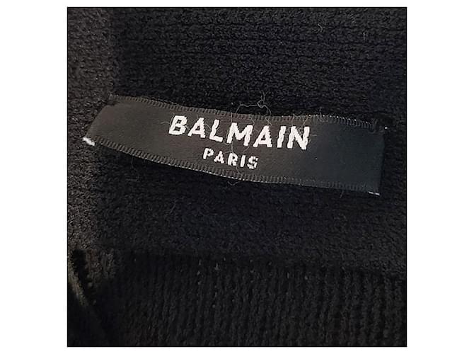 Balmain Strickrock lang Schwarz - Ansicht 6