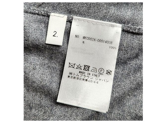 Thom Browne Entspanntes V-Ausschnitt-Cardigan aus Merinowolle Braun - Ansicht 7