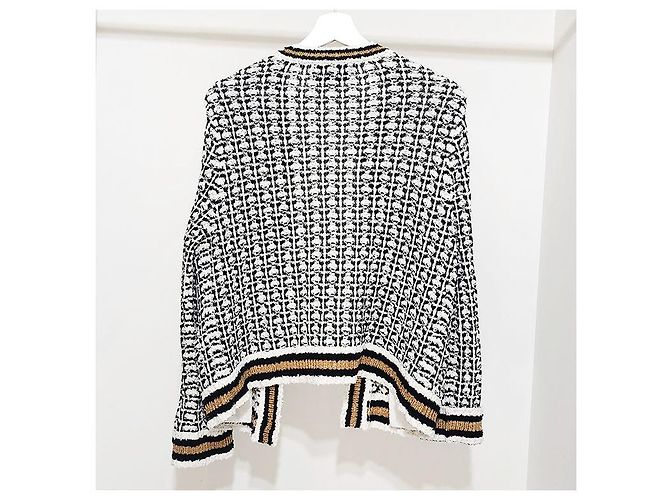 Gucci Cárdigan de tweed Multicolor - vista 3