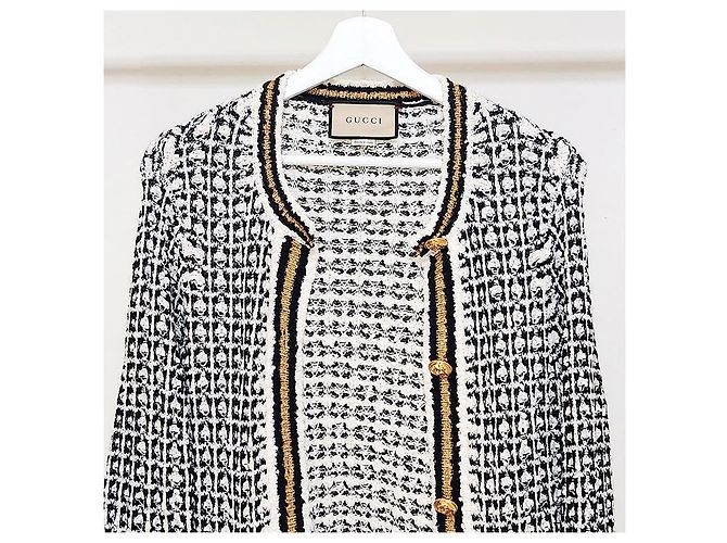 Gucci Cárdigan de tweed Multicolor - vista 4