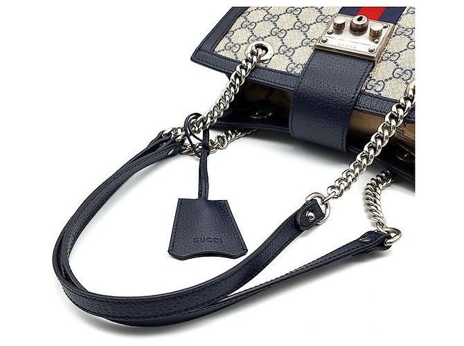 Padlock Gucci Borsa a spalla GG Supreme con lucchetto Multicolore - vista 5