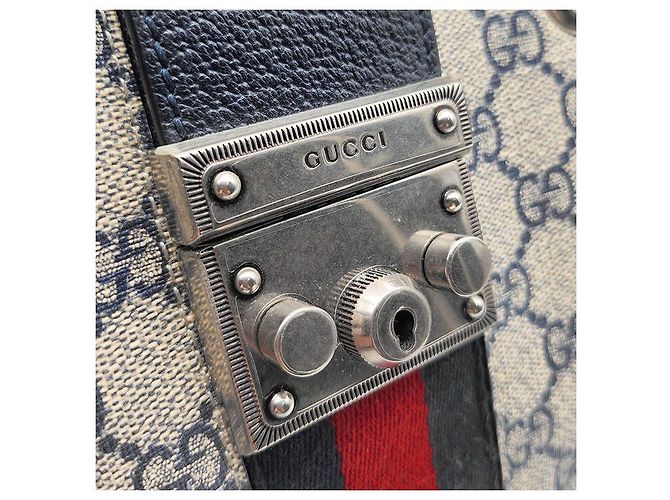 Padlock Gucci Borsa a spalla GG Supreme con lucchetto Multicolore - vista 8