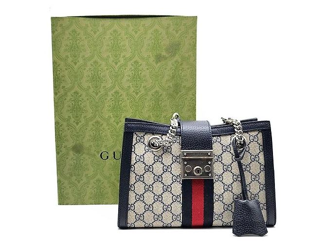 Padlock Gucci Borsa a spalla GG Supreme con lucchetto Multicolore - vista 9
