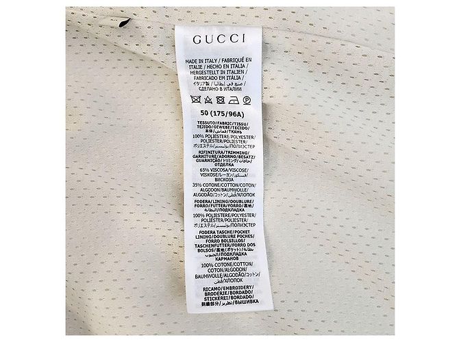 Gucci Giacca da track con zip e maniche web Multicolore - vista 7