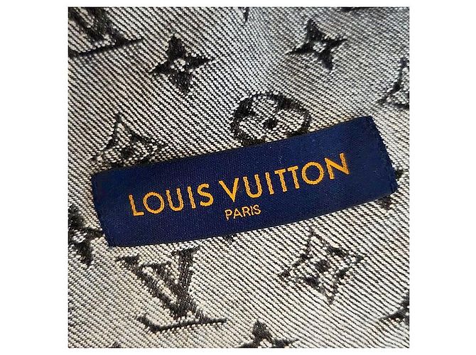 Louis Vuitton Nigo Damier Trucker Jeansjacke Schwarz - Ansicht 6
