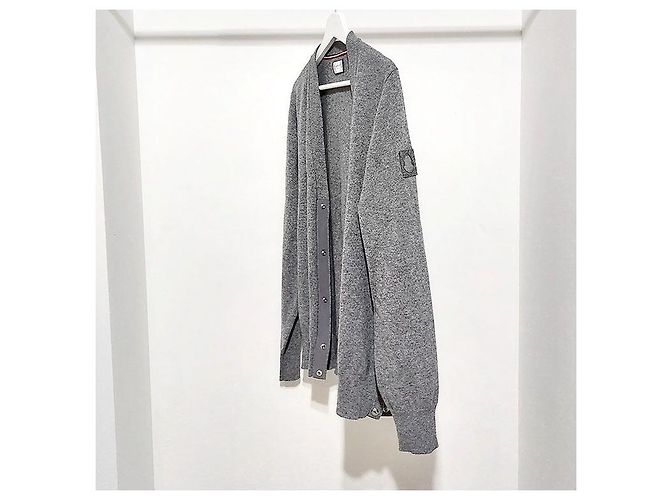 Moncler Gamma blauer Cashmere-Cardigan Braun - Ansicht 2
