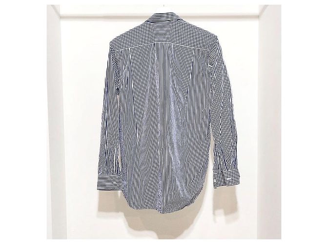 Comme Des Garcons Gestreiftes Hemd Mehrfarben - Ansicht 3